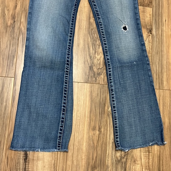 BigStar Hazel Jeans Straight Legs Sz 27 - Picture 3 of 8